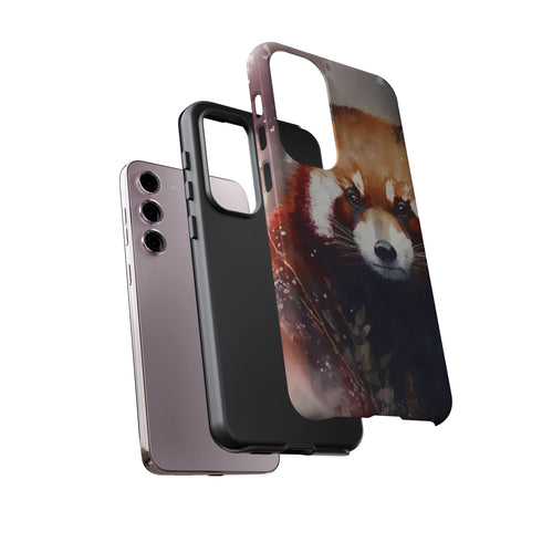 Red Panda in Watercolor - Impact Resistant Phone Case